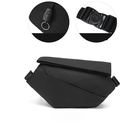 Multifunctional Shoulder Bag for Men ⎜ Sporty Chest Bag for Everyday Use and Fitness