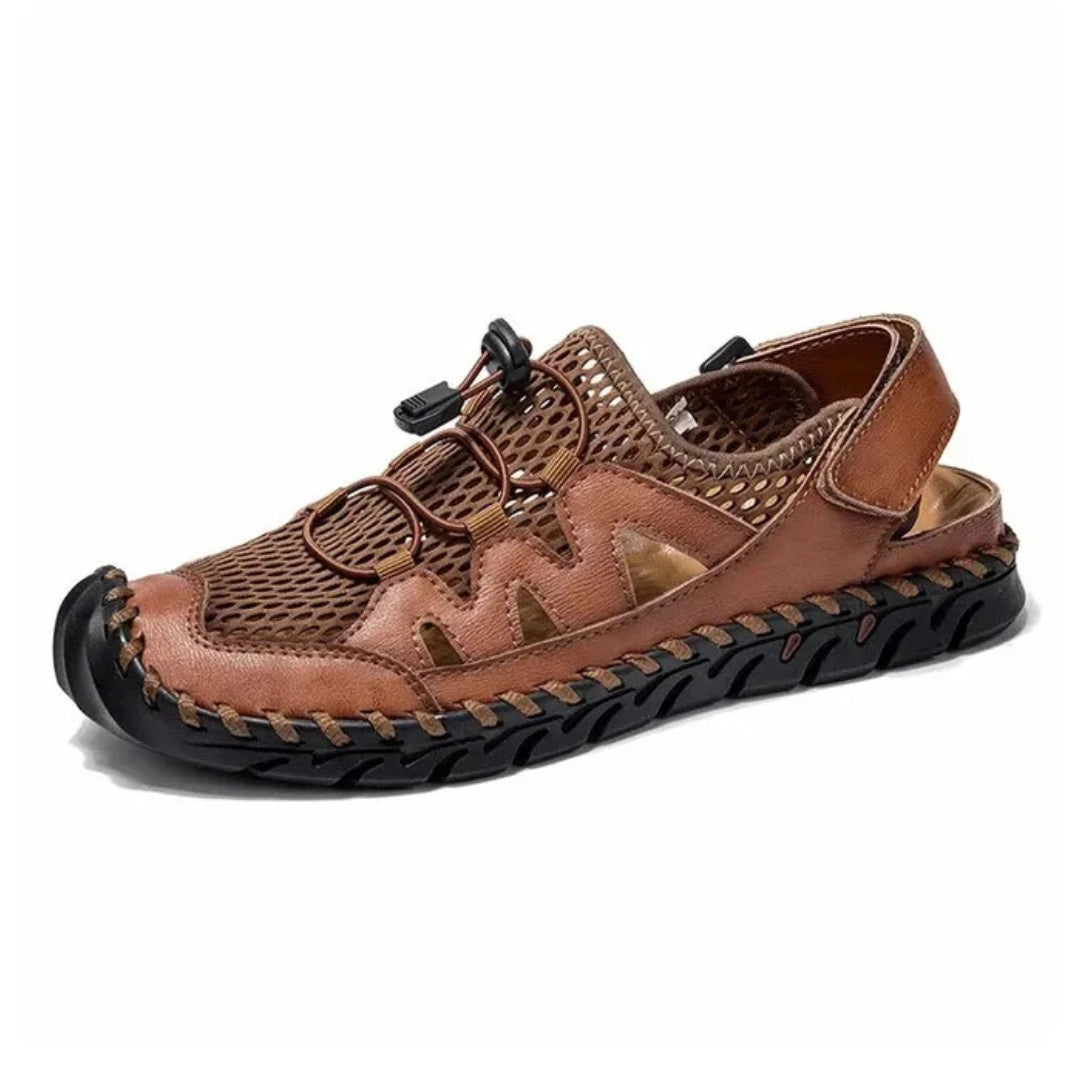 Fashionable Sandals for Men ⎜ Simple Mesh Shoes for Everyday Wear