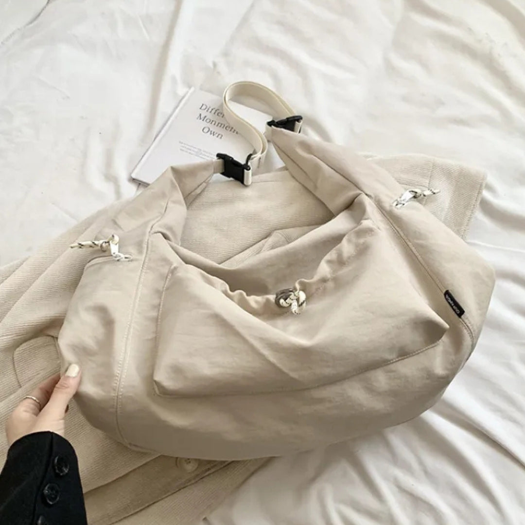 Large Shoulder Bag for Women ⎜ Versatile with Zips