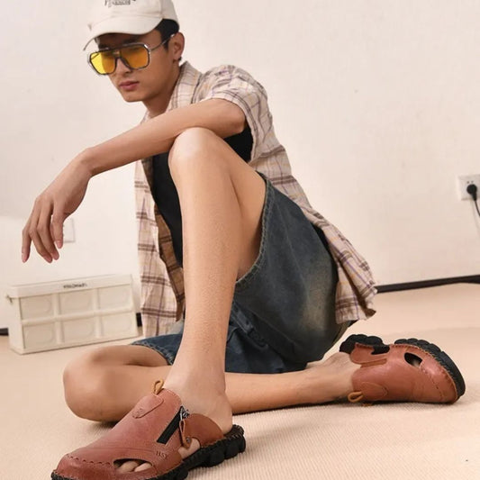 Summer Slip - on Shoes for Men ⎜ Comfortable Casual Shoes for Outdoor and Everyday Wear