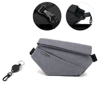 Multifunctional Shoulder Bag for Men ⎜ Sporty Chest Bag for Everyday Use and Fitness