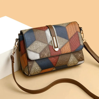 Shoulder Bag for Women ⎜ Elegant Shoulder Bag Made of High - Quality Faux Leather with Adjustable Shoulder Strap