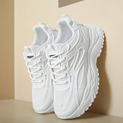Women's Trainers ⎜ Comfortable Running and Leisure Shoes with a Thick Sole Profile for Everyday Wear