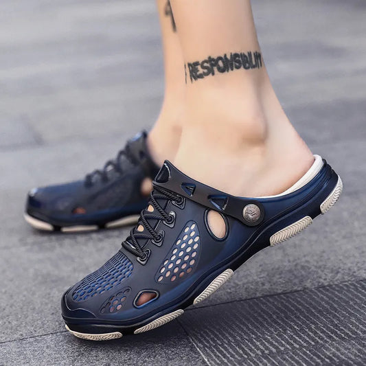 Men's Sandals for Summer ⎜ Non - Slip Multi - Purpose Shoes with Breathable Design