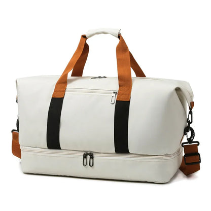 Sports Bag for Men and Women ⎜ Large Travel Bag with Wet Compartment and Separate Compartment for Shoes or Accessories
