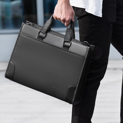 Laptop Bag for Men ⎜ Slim Business Briefcase with Carrying Handles and Padded Laptop Compartment