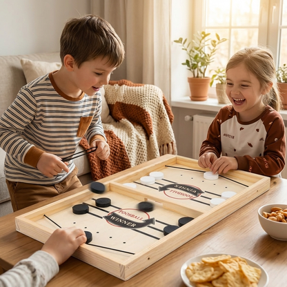 Wooden Sling Shot Chess board game