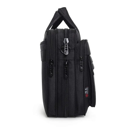 Laptop Bag for Men ⎜ Waterproof Oxford Briefcase with Plenty of Storage Space and Robust Workmanship