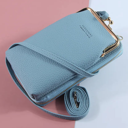 Shoulder Bag for Women ⎜ Practical Wallet with Zip and Adjustable Shoulder Strap