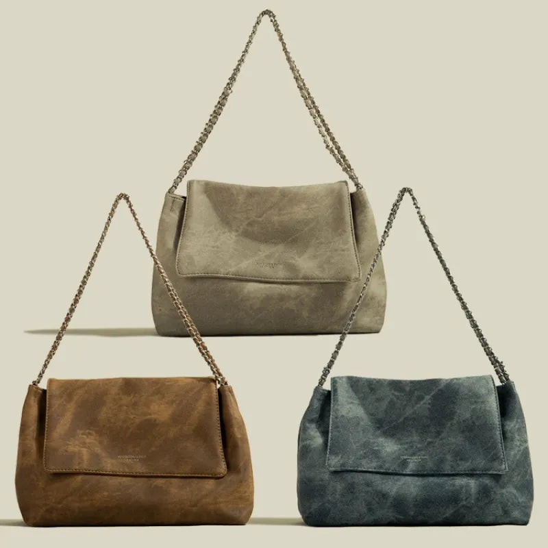 Shoulder Bag for Women ⎜ Large Bag with Chain Strap and Stylish Design