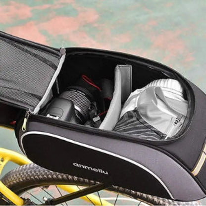 Bicycle Rear Pannier for Pannier Rack ⎜ Waterproof Transport Bag with Large Capacity and Reflective Strips