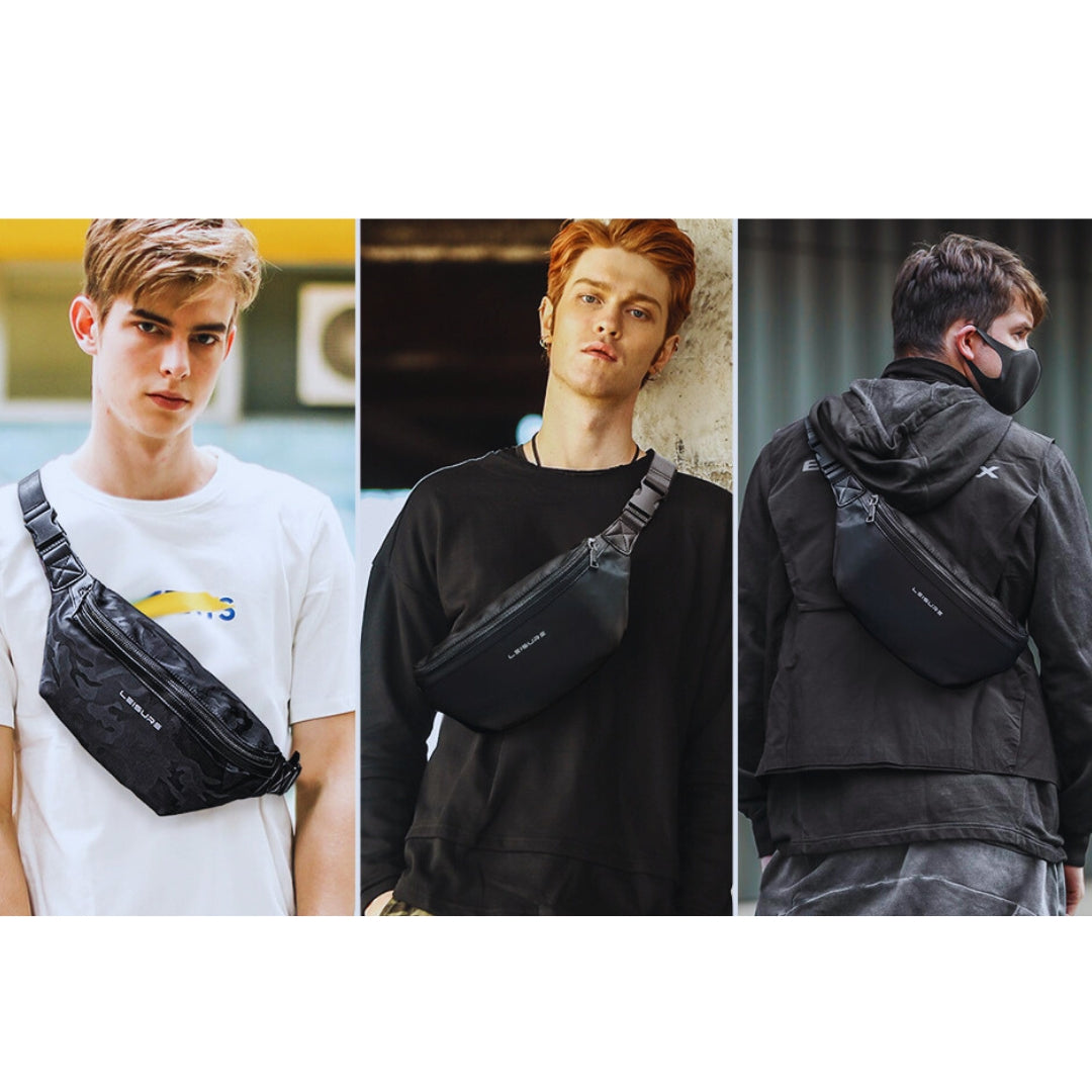 Bum Bag for Men ⎜ Lightweight Design with Large Capacity and Adjustable Strap for Travelling