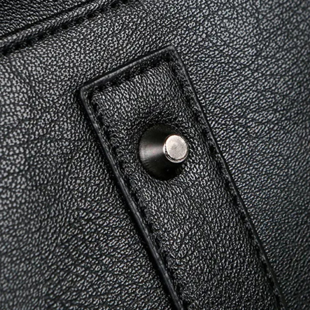 Travel Bag for Men ⎜ Vintage Leather Bag with Large Capacity and Detachable Shoulder Strap