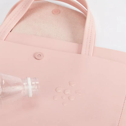 Leather Briefcase for Women ⎜ Elegant Shoulder Bag with Magnetic Fastening and Stylish Design
