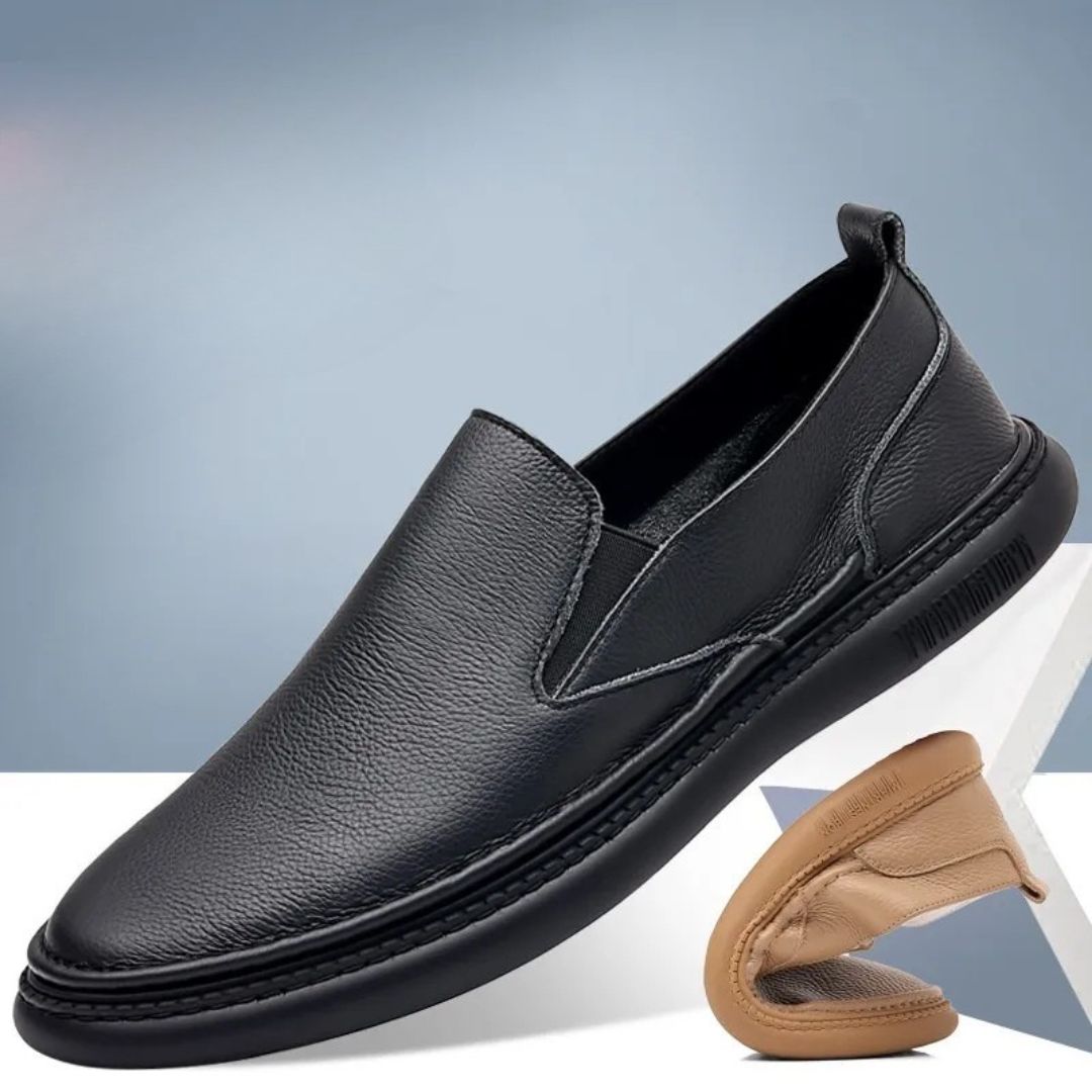 Men's Slip - on Shoes ⎜ Comfortable Leather Shoes in a Modern Design for Everyday Wear