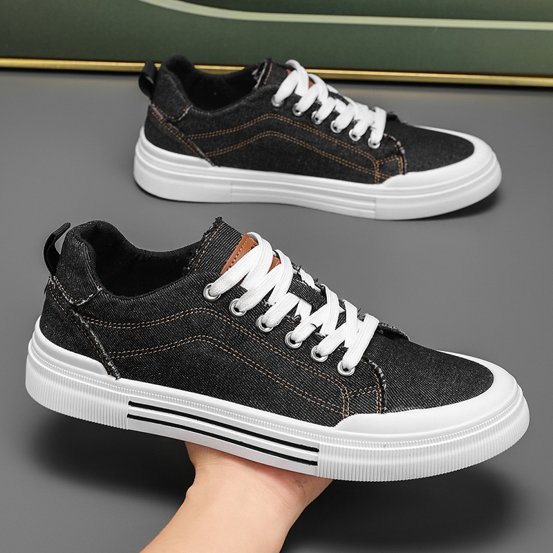 Men's Trainers ⎜ Breathable Canvas Shoes for a Casual Leisure Look