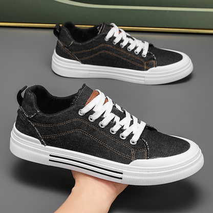 Men's Trainers ⎜ Breathable Canvas Shoes for a Casual Leisure Look