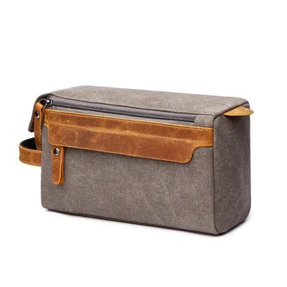 Culture Bag for Men ⎜ Robust Travel Bag with Large Capacity and Practical Zip Compartment
