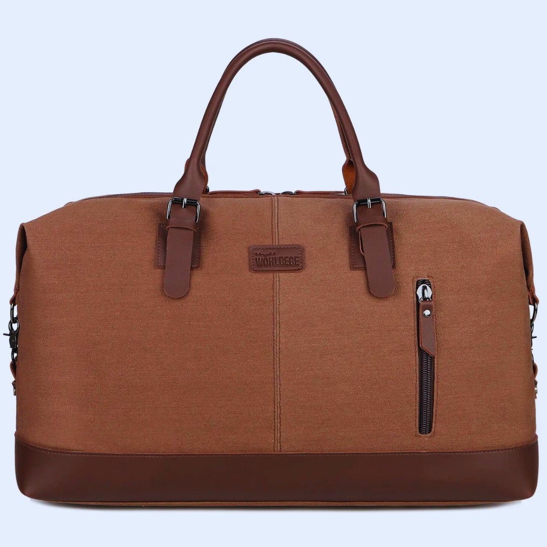 Travel Bag for Men ⎜ Robust Canvas Bag with Large Capacity for Sports and Outdoor Use