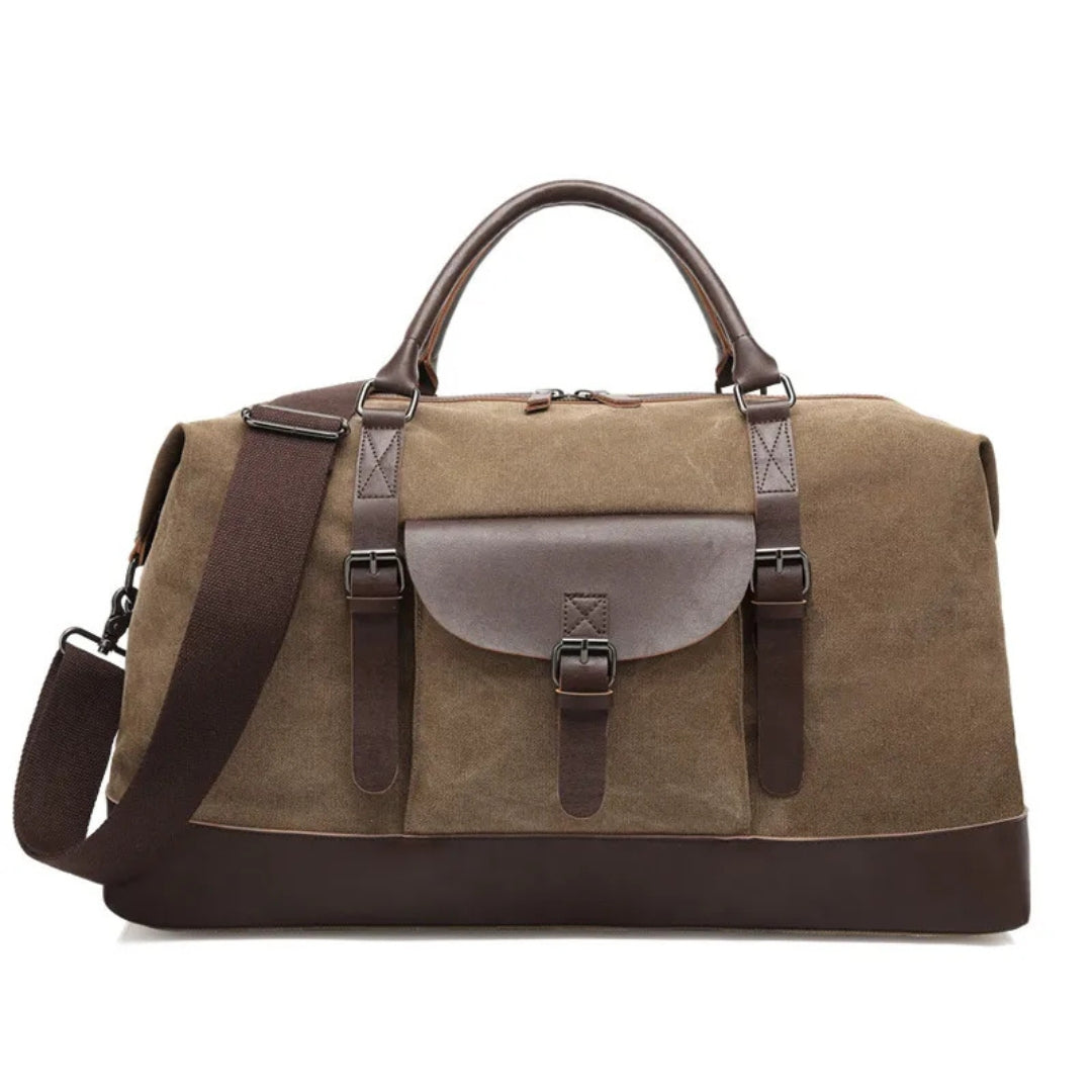 Canvas Travel Bag ⎜ Practical Shoulder Bag for Outdoor Adventures with Plenty of Storage Space