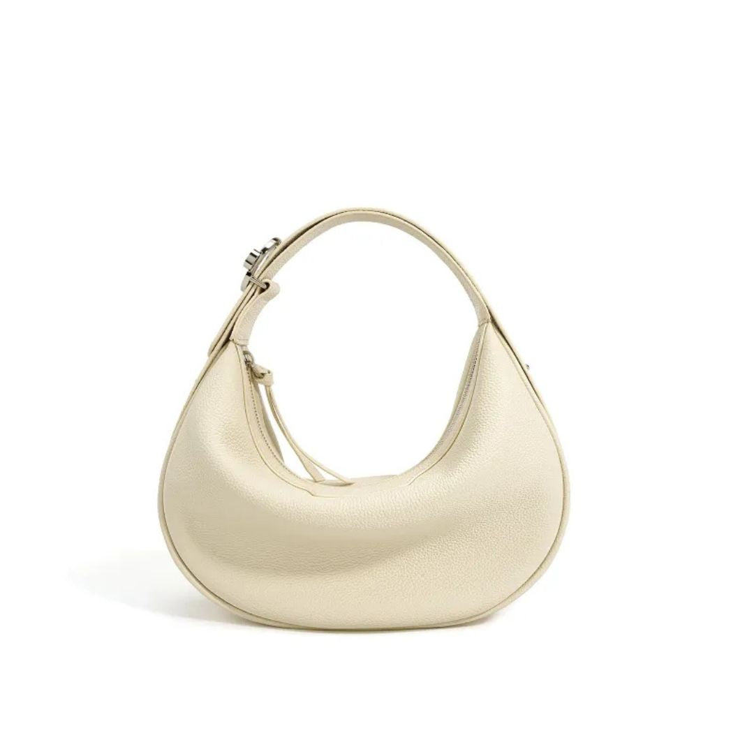 Hobo Bag for Women ⎜ Fashionable Shoulder Bag Made of High - Quality Leather in Two Elegant Colours