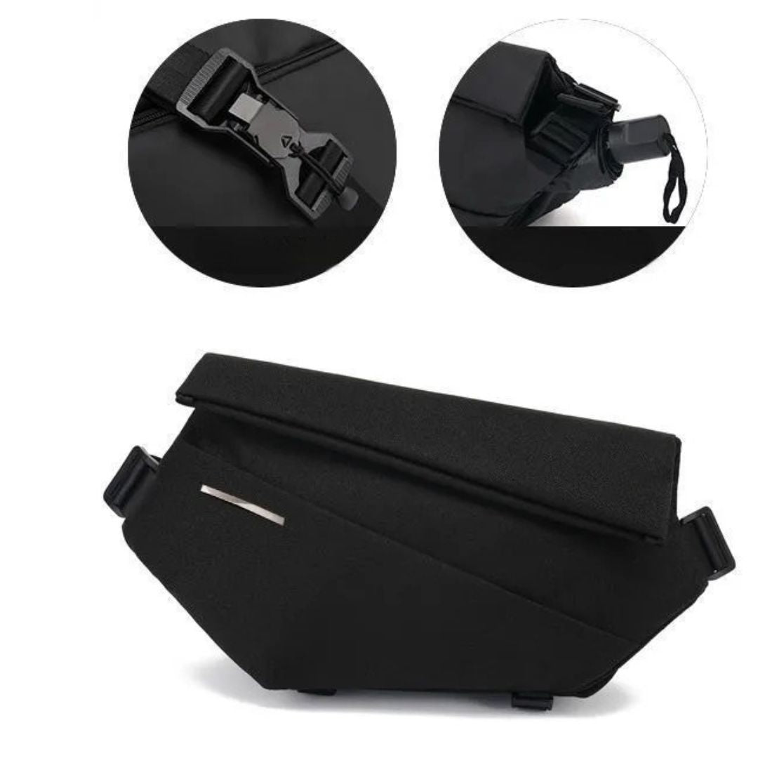 Multifunctional Shoulder Bag for Men ⎜ Sporty Chest Bag for Everyday Use and Fitness