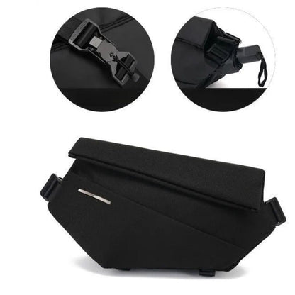 Multifunctional Shoulder Bag for Men ⎜ Sporty Chest Bag for Everyday Use and Fitness
