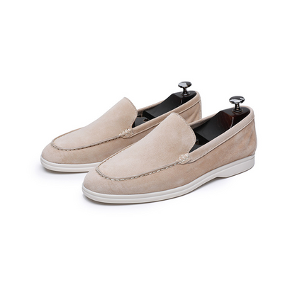Men's Loafers ⎜ Comfortable Retro - Style Slip - on Shoes in Suede for Everyday Wear