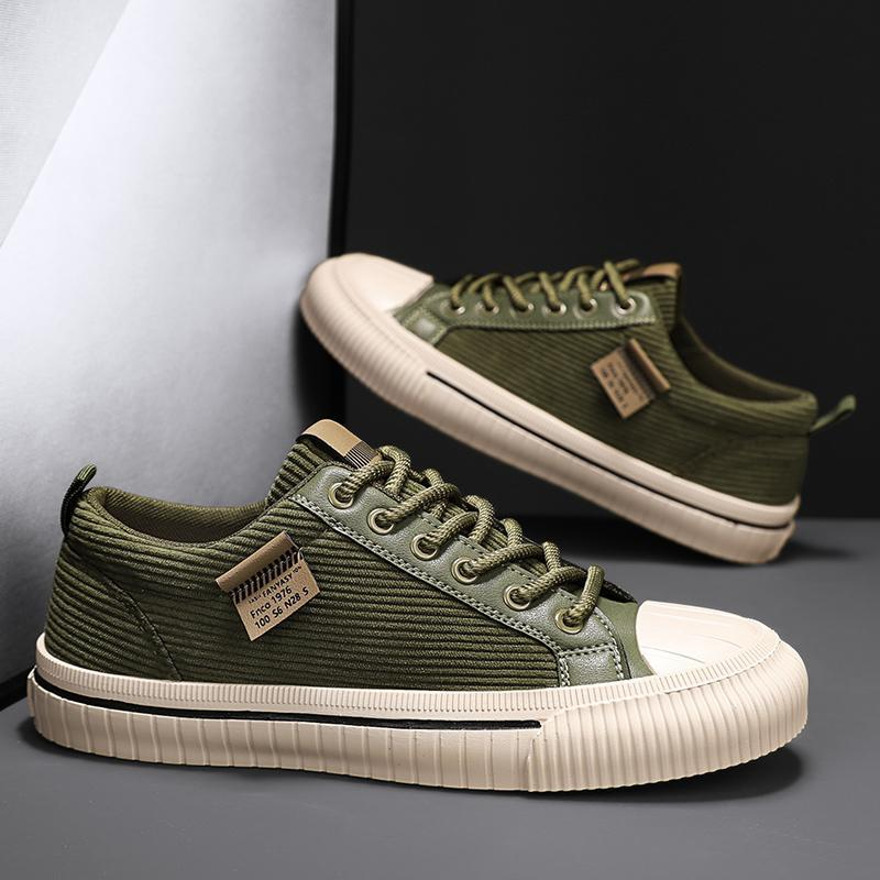 Men's Trainers ⎜ Comfortable Low - Top Shoes Made From Corduroy for a Casual Leisure Look