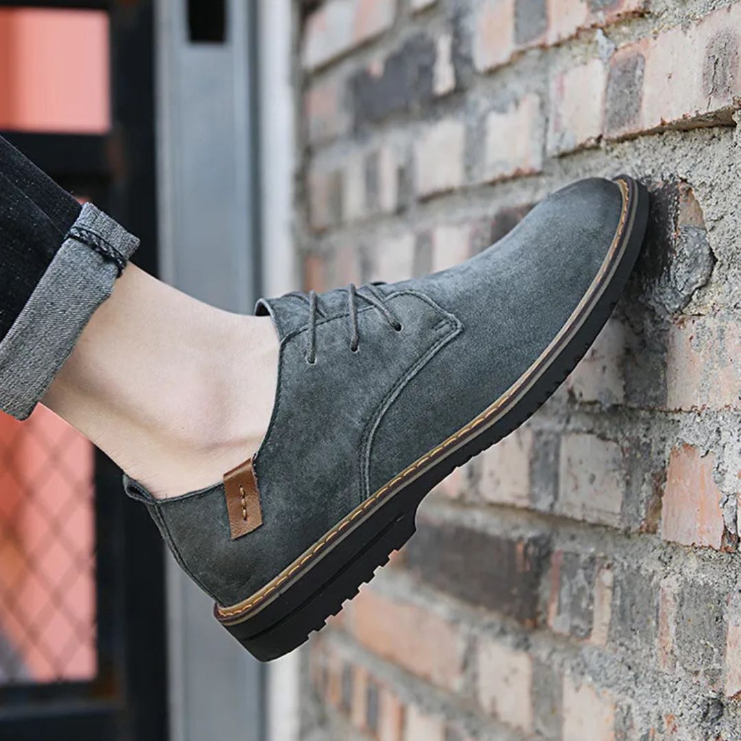 Men's Lace - Up Shoes ⎜ Comfortable Leather Shoes in a Casual Style for Spring and Everyday Wear