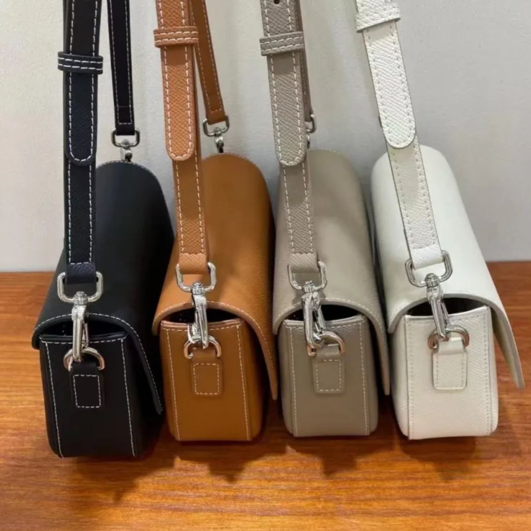 Shoulder Bag for Women ⎜ Elegant Faux Leather Handbag with Clasp