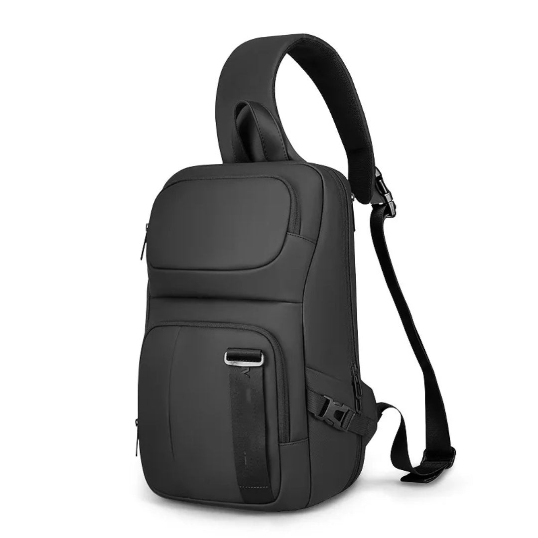Business Shoulder Bag for Men ⎜ Compact Design with 14 - Inch Compartment and Pockets for Everyday Use and Travelling