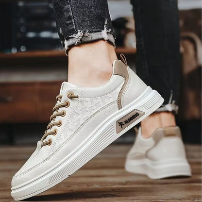 Men's Trainers ⎜ Fashionable Casual Shoes Made From Leather with a Comfortable Sole for Everyday Wear