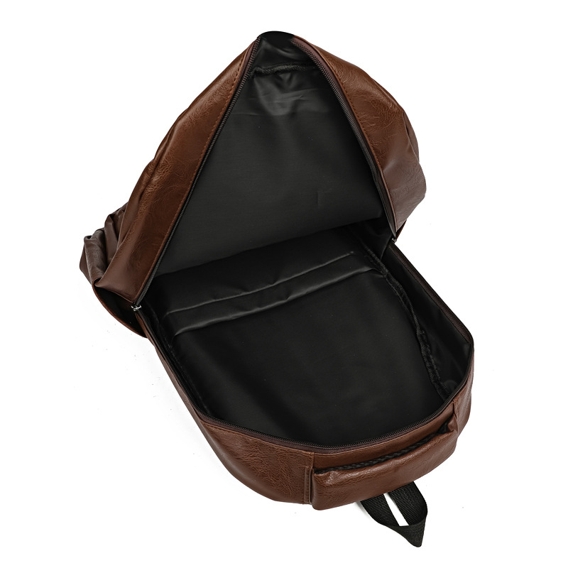 Leather Backpack for Men ⎜ Robust Business Backpack with Plenty of Storage Space for Work and Travelling