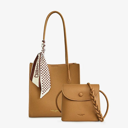 Combination Bag for Women ⎜ Large Capacity with Practical Design and Braided Shoulder Strap