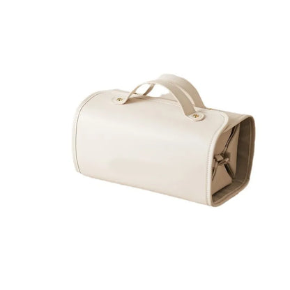 Cosmetics Bag for Women ⎜ Foldable Design with Large Capacity and Removable Compartments for Travelling