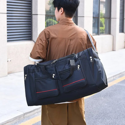 Travel Bag with Shoulder Strap ⎜ Large Capacity with Separation of Wet and Dry Items