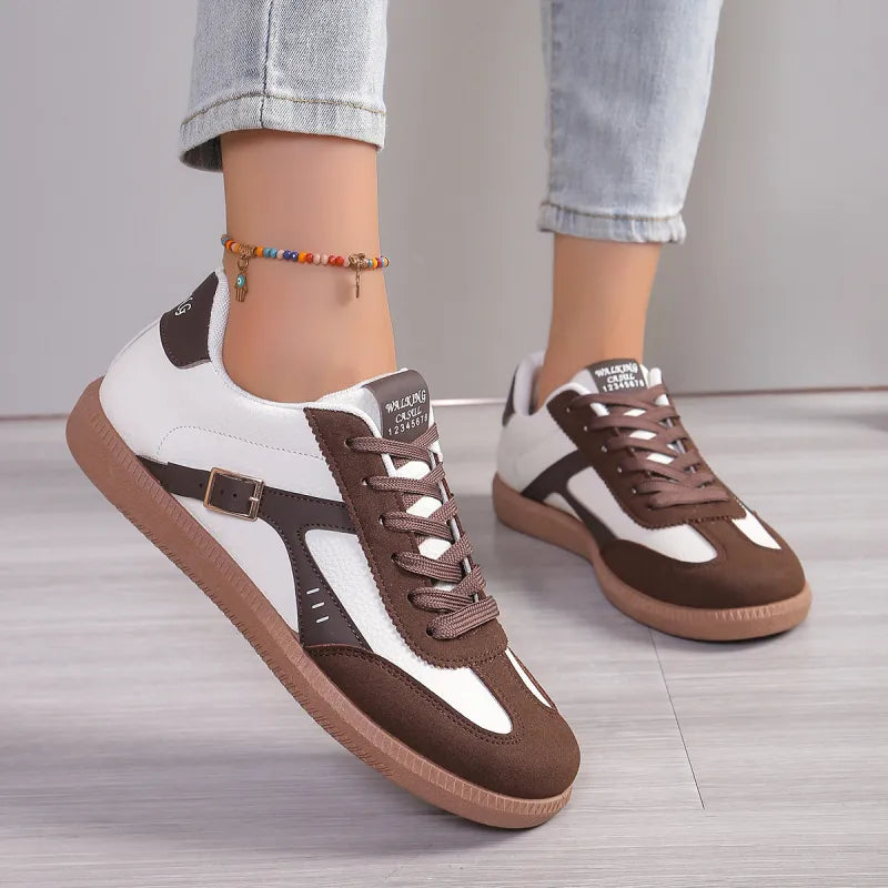 Sneakers for Women ⎜ Comfortable Shoes with a Classic Design and Round Toe Area for Everyday Wear and Comfort