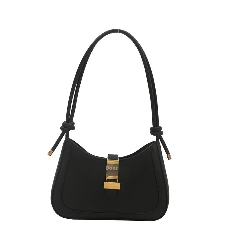 Fashionable Shoulder Bag for Women ⎜ Retro Bag with Structured Design and Practical Fastening