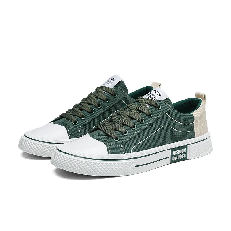 Men's Sneakers ⎜ Versatile Low - Top Canvas Shoes for Sport and Leisure