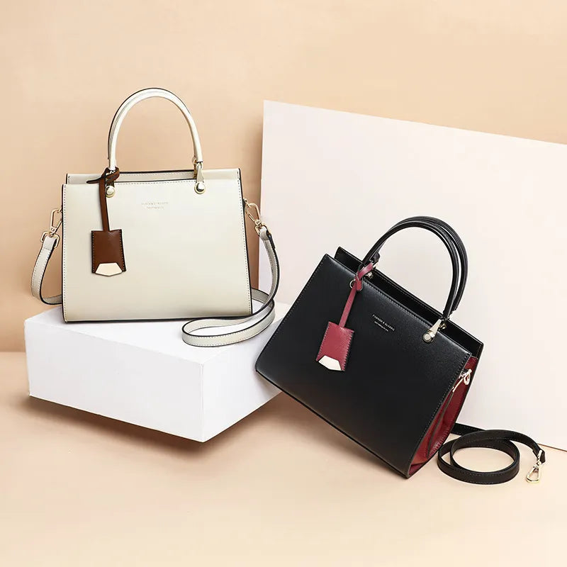 Large Shoulder Bag for Women ⎜ Spacious Handbag with a Modern Design and Adjustable Shoulder Strap