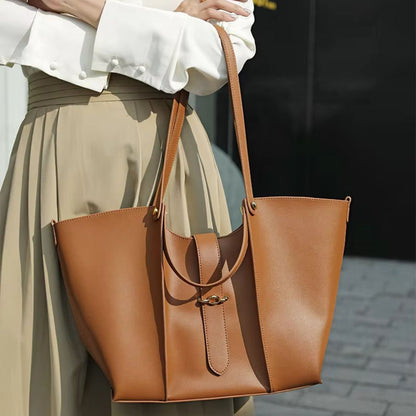 Large Tote Bag for Women ⎜ High - Quality Design Made From Genuine Leather with a Spacious Interior