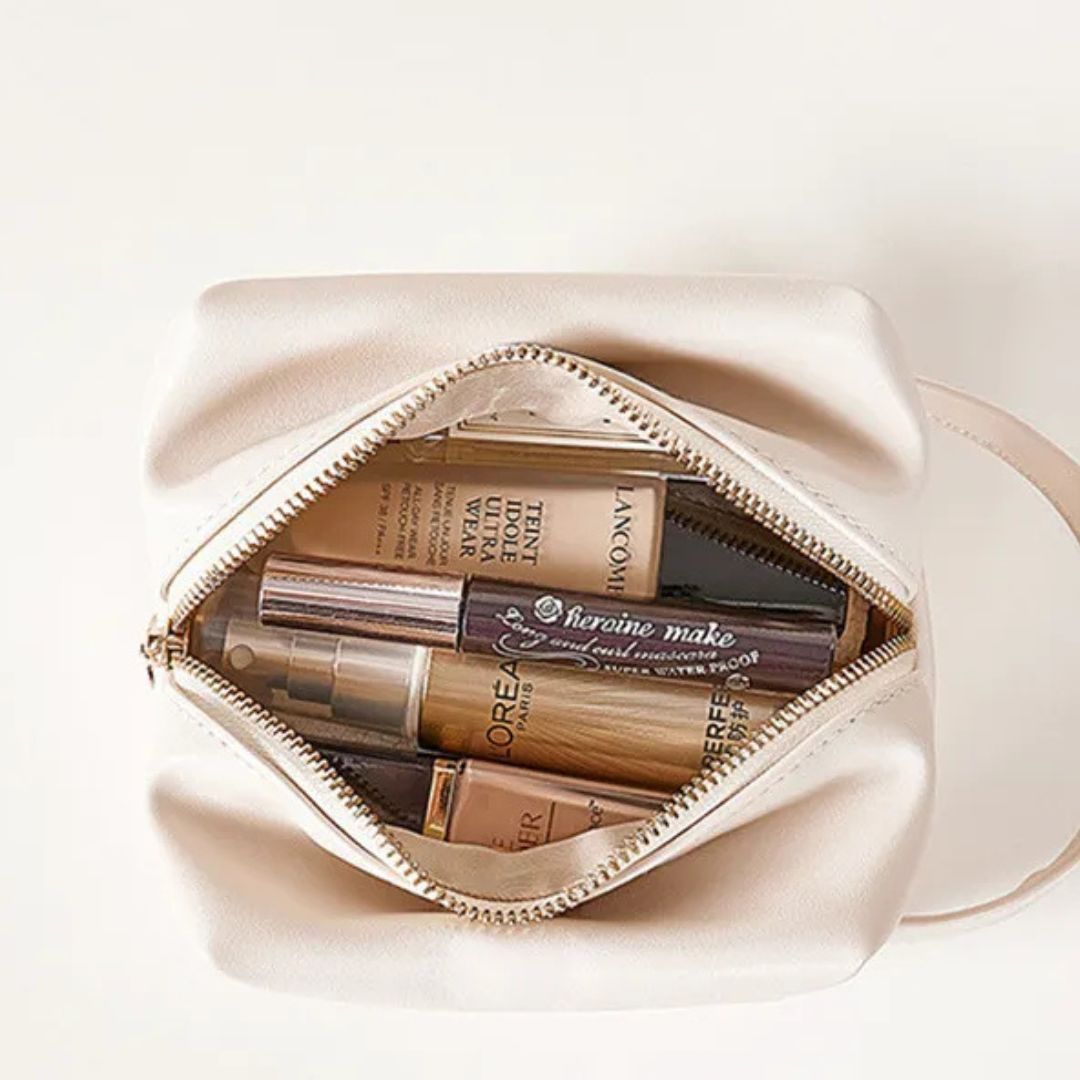 Cosmetic Bag for Women ⎜ Portable Storage Bag with Large Capacity and Elegant Design
