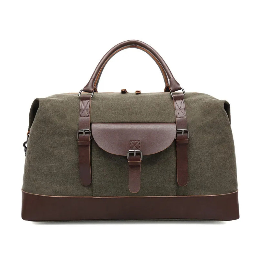 Canvas Travel Bag ⎜ Practical Shoulder Bag for Outdoor Adventures with Plenty of Storage Space