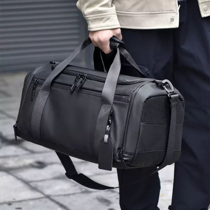 Travel Bag for Men ⎜ Large Capacity with Separate Compartment for Wet and Dry Items