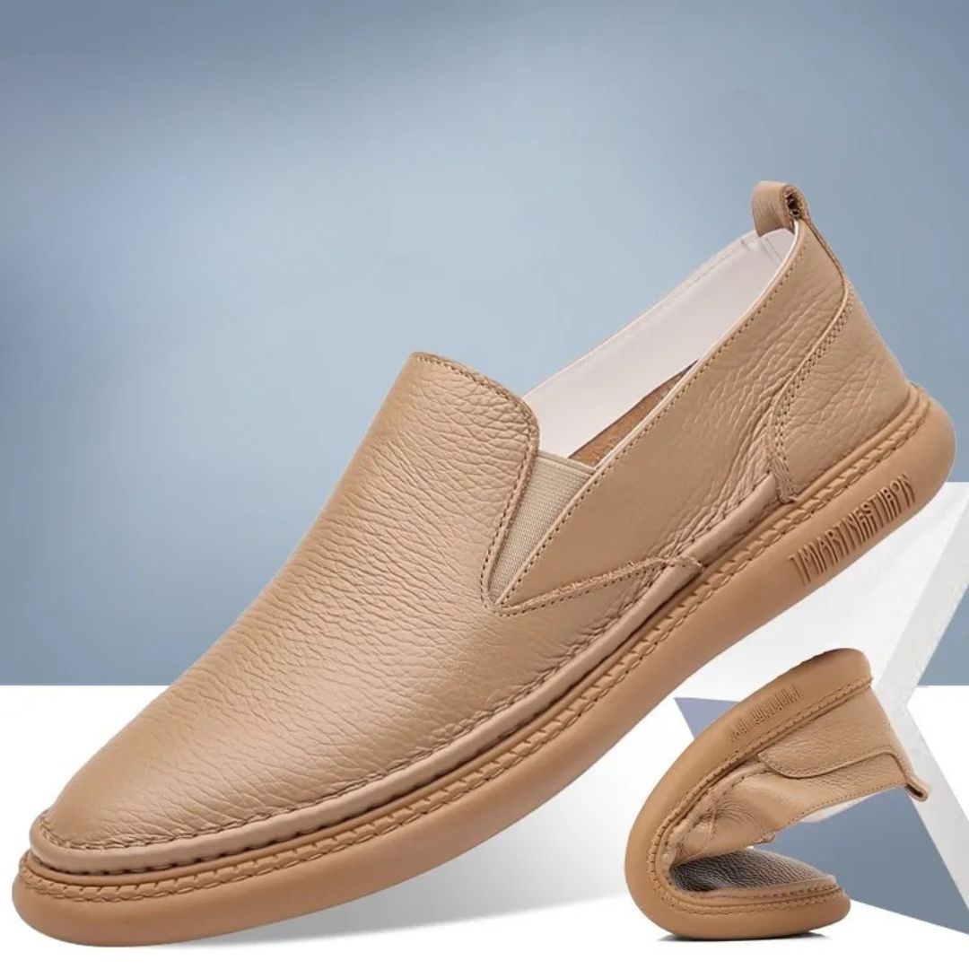 Men's Slip - on Shoes ⎜ Comfortable Leather Shoes in a Modern Design for Everyday Wear