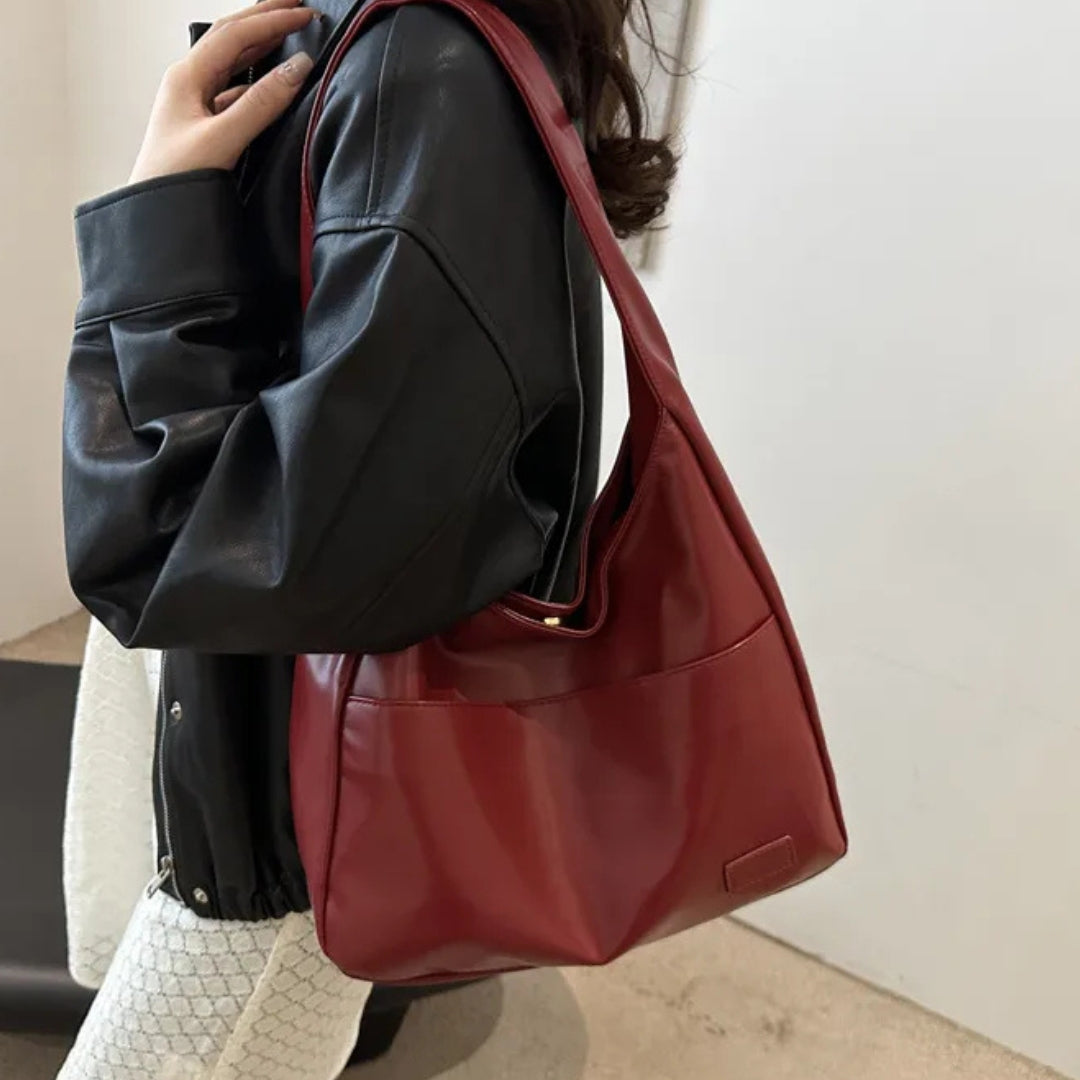 Vintage Hobo Bag for Women ⎜ Spacious Shoulder Bag Made From Pu Leather