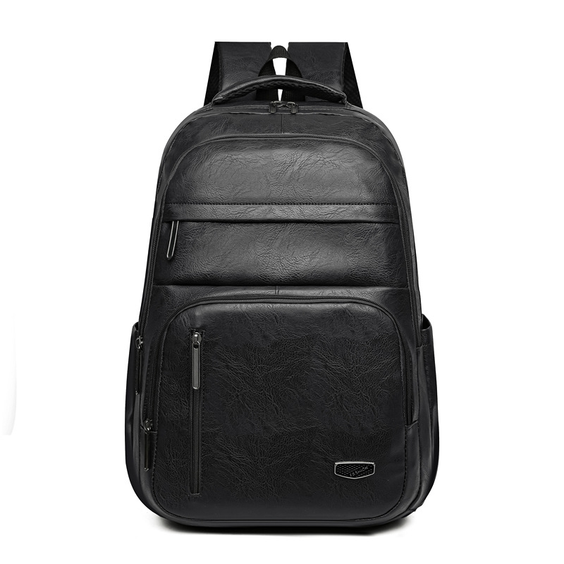 Leather Backpack for Men ⎜ Robust Business Backpack with Plenty of Storage Space for Work and Travelling