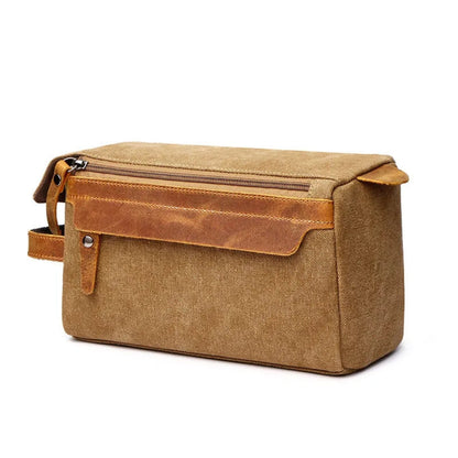 Culture Bag for Men ⎜ Robust Travel Bag with Large Capacity and Practical Zip Compartment