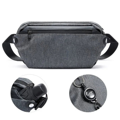 Shoulder Bag for Men ⎜ Sporty Design with Water - Repellent Material and Adjustable Shoulder Strap